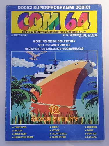 C64 rivista commodore - rivista, com64